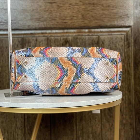 Brahmin Celia Satchel Handbag Multi Eliasson NWT - Picture 6 of 7